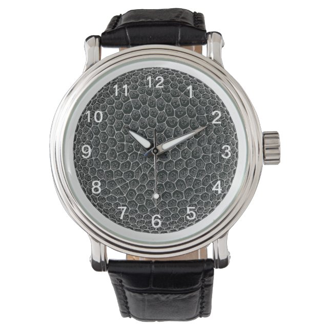 Diatoom-cel Horloge (Voorkant)