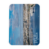 Diavoorhaven met moderne gebouwen en boten magneet (Verticaal)