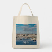 Diavoorhaven met moderne gebouwen en boten tote bag (Achterkant)