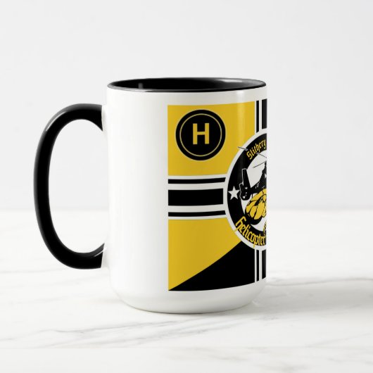 Diavoorlichtige helikoptervlucht — ANCAP Mok (Links)