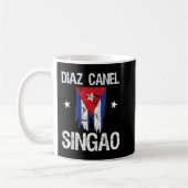 Diaz Canel Singao Cuba Koffiemok (Links)