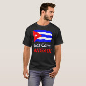 Diaz Canel Singao Patria Y Vida Movimiento San Isi T-shirt (Voorkant volledig)