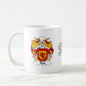 Diaz Family Crest cup Koffiemok (Links)