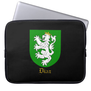 Diaz Family Shield Electronics Bag Laptop Sleeve
