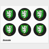 Diaz Family Shield Stickers (Vel)