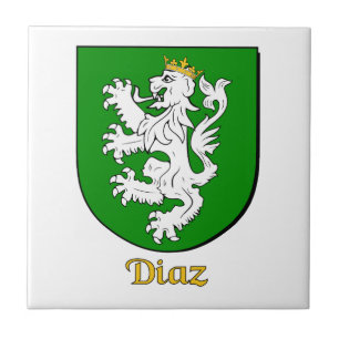 Diaz Family Shield Tegeltje