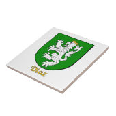 Diaz Family Shield Tegeltje (Zijkant)