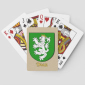 Diaz Heraldic Shield Pokerkaarten (Achterkant)
