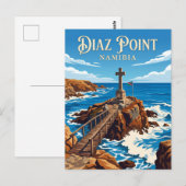 Diazpunt Namibië Briefkaart (Voorkant / Achterkant)