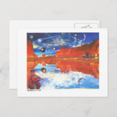 Dibble_Art12_Kokopelli-b1 Briefkaart (Voorkant / Achterkant)