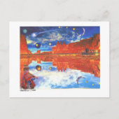 Dibble_Art12_Kokopelli-b1 Briefkaart (Voorkant)