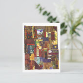 Dibble_Art20_Crazed_Quilt Briefkaart (Staand voorkant)