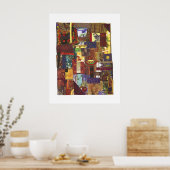 Dibble_Art20_Crazed_Quilt Poster (Keuken)