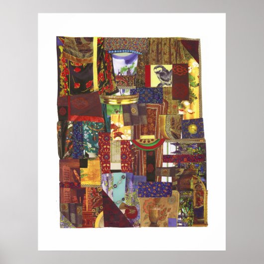 Dibble_Art20_Crazed_Quilt Poster (Voorkant)
