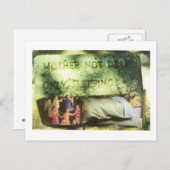 Dibble_Art37_Moeder_Niet_Dood Briefkaart (Voorkant / Achterkant)