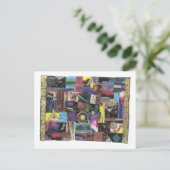 Dibble_Artworks_043_Crazed_Quilt_2 Briefkaart (Staand voorkant)