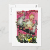 Dibble_Artworks_049_Surfing_Bunnies Briefkaart (Voorkant / Achterkant)