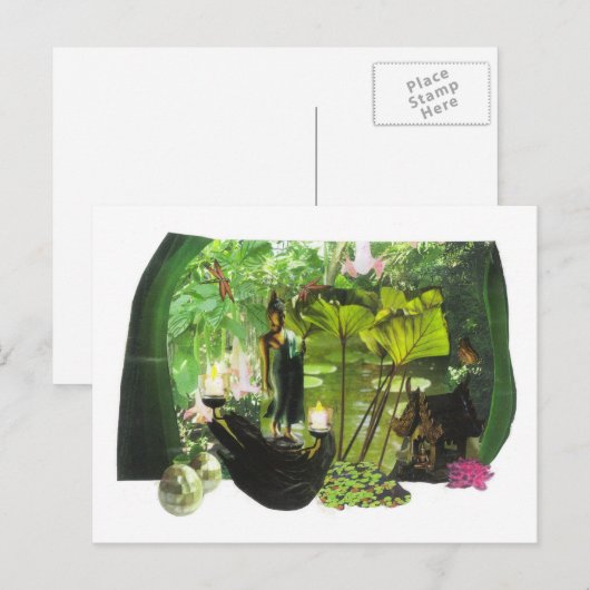 Dibble_Artworks_055_Crossing_The_Waters Briefkaart (Voorkant / Achterkant)