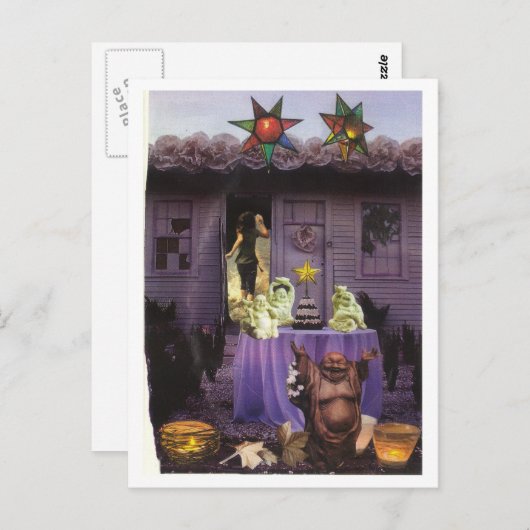 Dibble_Artworks_061_Regeboorte_Dag Briefkaart (Voorkant / Achterkant)