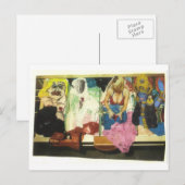 Dibble_Artworks_069_4_Faces_Of_Eve Briefkaart (Voorkant / Achterkant)