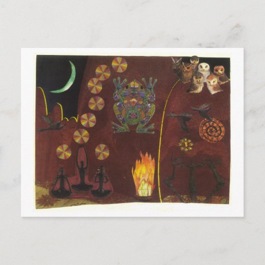 Dibble_Artworks_071_Dreaming_World Briefkaart (Voorkant)