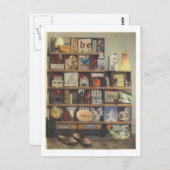 Dibble_Artworks_075_Self_Portret Briefkaart (Voorkant / Achterkant)