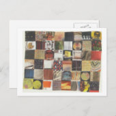 Dibble_Artworks_078_Sun_And_Shadows_Quilt_Number_T Briefkaart (Voorkant / Achterkant)