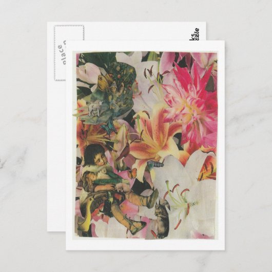 Dibble_Artworks_091_Consider_The_Lillies Briefkaart (Voorkant / Achterkant)