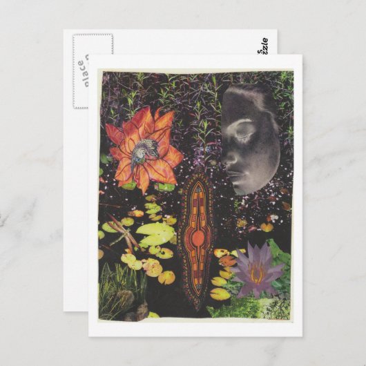 Dibble_Artworks_106_Swamp_Moeder Briefkaart (Voorkant / Achterkant)