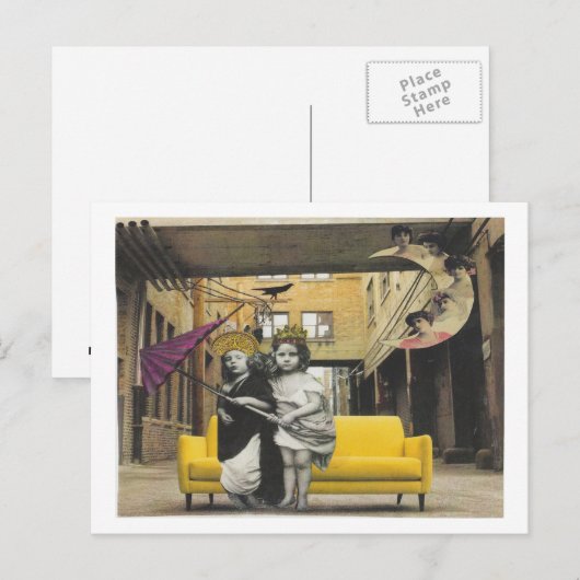 Dibble_Artworks_107_April_And_June Briefkaart (Voorkant / Achterkant)