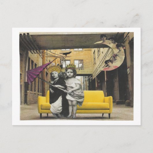 Dibble_Artworks_107_April_And_June Briefkaart (Voorkant)