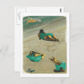 Dibble_Artworks_121_yoga Briefkaart (Voorkant / Achterkant)