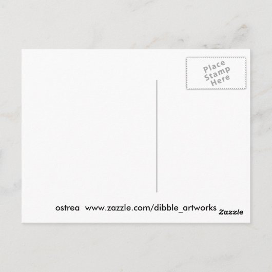 Dibble_Artworks_140_Oysters Briefkaart (Achterkant)