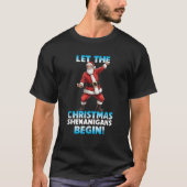 Dibble Dabble Designs Holidays Let the Christmas S T-shirt (Voorkant)