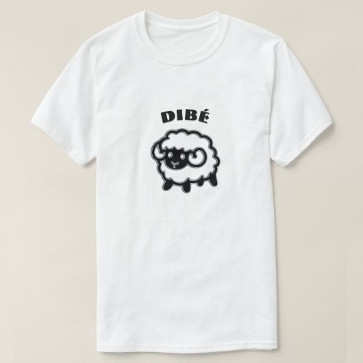 Dibé - schapen in navajo t-shirt (Design voorkant)
