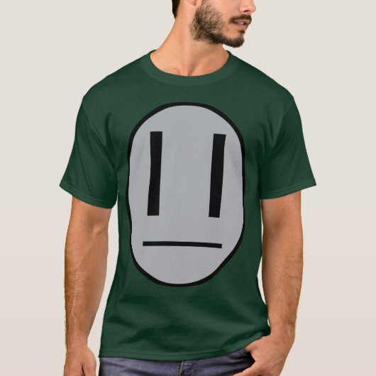 Dibs emotocon shirt vintage meisje (Voorkant)