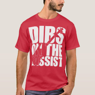 DIBS ON THE BASSIST grappig bassist cadeau T-shirt