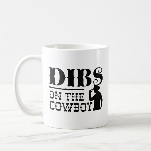 Dibs On The Cowboy Koffiemok (Links)