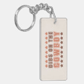 Dibs On The Cowboy Sleutelhanger (Voorkant Links)