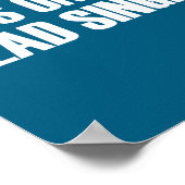 Dibs On The Lead Singer - Funny Band Fan Quote  Poster (Hoek)