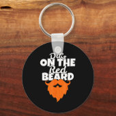Dibs On The Red Beard Funny Irish Ginger St. Patri Sleutelhanger (Voorkant)