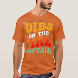 Dibs op de brandweerman Brandweerman Vrouw T-shirt