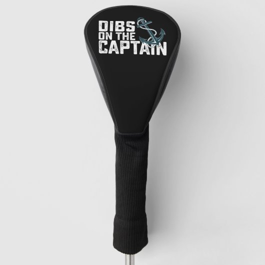 Dibs op de Captain Retro Vintage Golfheadcover (Voorkant)