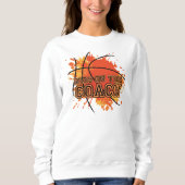 Dibs op de coach basketbal vrouw / gf shirt (Voorkant)