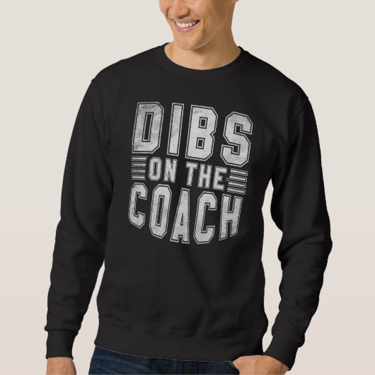 Dibs op de coach sportcoach trui (Voorkant)