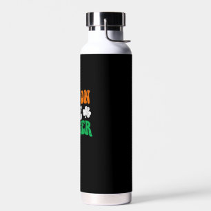 Dibs op de gember retro Ierse vlag grappig St Patr Waterfles