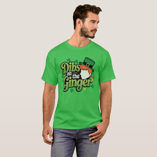 DIBS OP DE GEMBER - St. Patrick's Day T-shirt (Voorkant volledig)