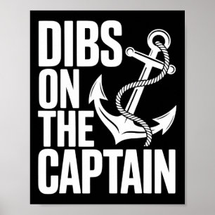 Dibs Op De Kapitein Funny Girl's Trip Meer Cruise Poster