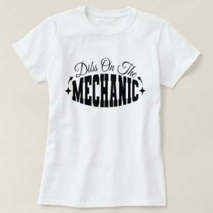 Dibs op de Mechanic Funny Mechanic's vrouw sarcasm T-shirt