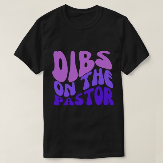 DIBS OP DE PASTOOR T-SHIRT (Design voorkant)